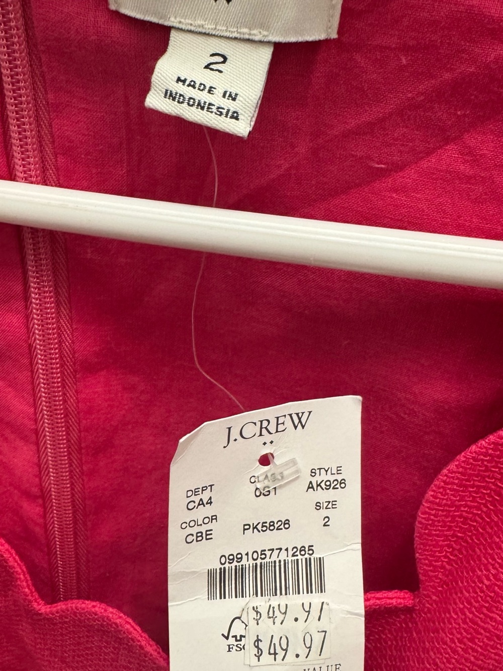 Jcrew Pink Dress - Picture 5 of 5